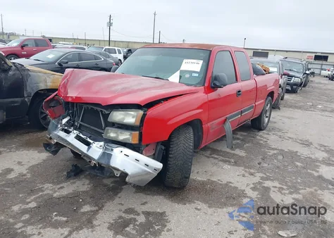 2005 Chevrolet Silverado 1500 Ls из США, поврежденный, VIN 1GCEC19V65Z120776